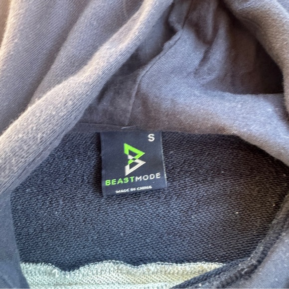 Beast Mode Seattle Seahawks Jersey Hoodie S - Picture 4 of 7